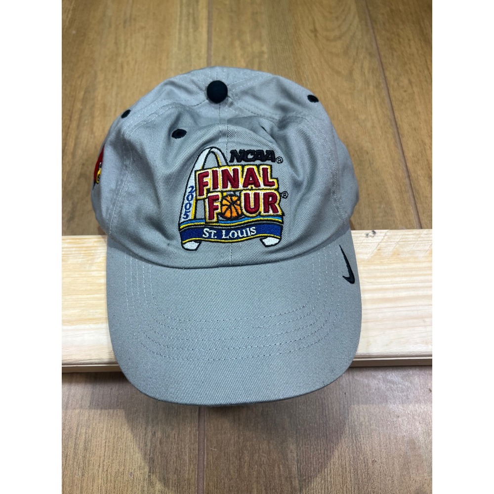 Nike NCAA Final Four 2005 St Louis Hat Grey March Madness Strapback Cap